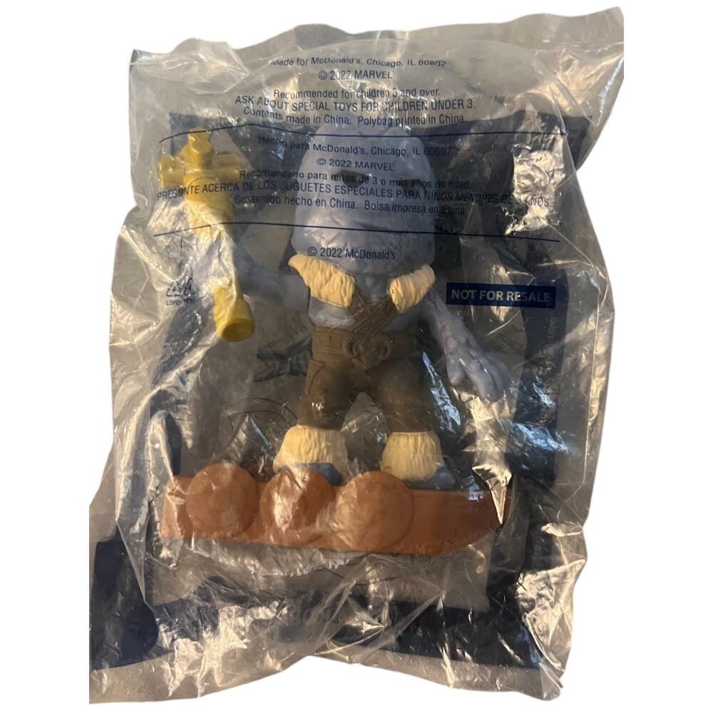 McDonald's Happy Meal Toy Thor Love and Thunder Korg Marvel 2022  # 7 New